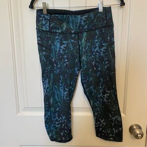 Lululemon Athletica Sz6 Fast & Free Crop Leggings